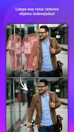 Edição de fotos, trocador screenshot