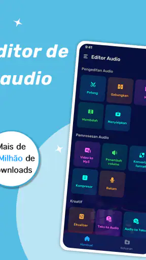 Editor de Áudio: editar música screenshot