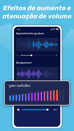 Editor de Áudio: editar música screenshot