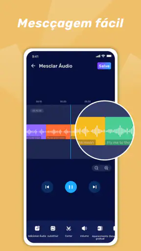 Editor de Áudio: editar música screenshot