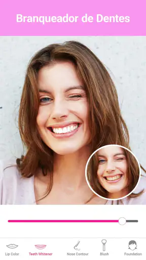Editor de Maquiagem em Foto screenshot