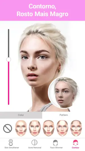 Editor de Maquiagem em Foto screenshot