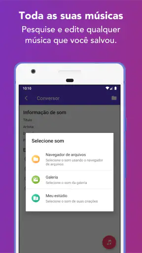 Editor de Música: Cortador MP3 screenshot