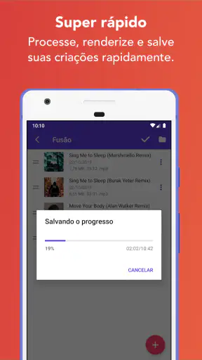 Editor de Música: Cortador MP3 screenshot