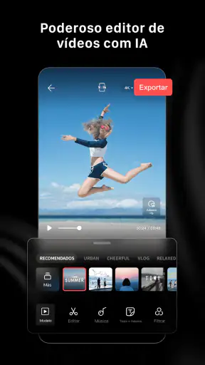 Editor de vídeos LightCut screenshot