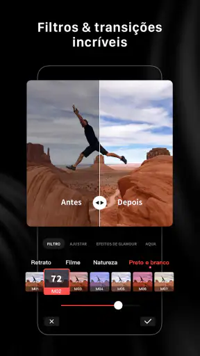 Editor de vídeos LightCut screenshot