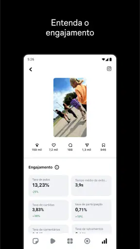 Edits, um app do Instagram screenshot