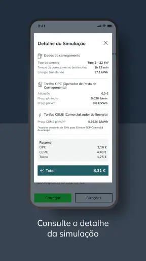 EDP Charge screenshot