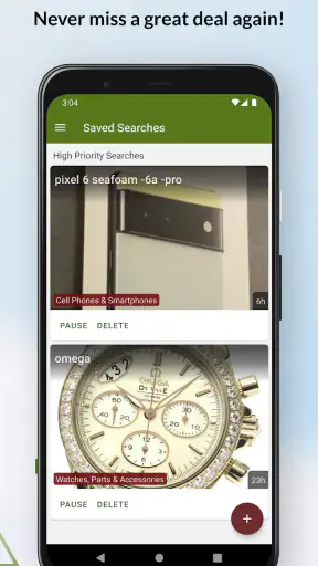 eFerret - Alerts for eBay screenshot