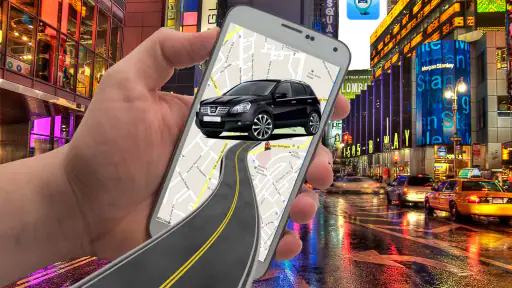 Encontrar o carro estacionado screenshot