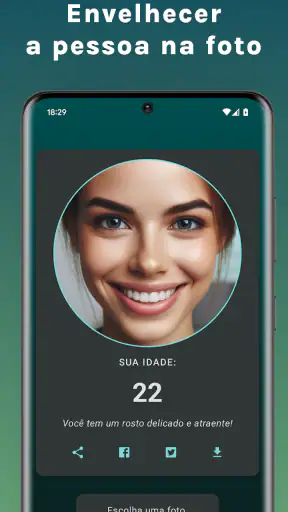 Envelheça e Descubra sua Idade screenshot