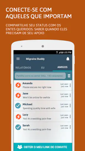 Enxaqueca Buddy screenshot