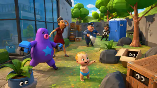 Esconde-esconde:quem é o papai screenshot