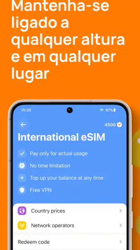 eSIM Mobile Data by YESIM screenshot