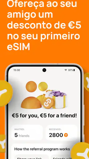 eSIM Mobile Data by YESIM screenshot