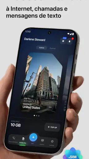 eSIM: virtual para viagens screenshot
