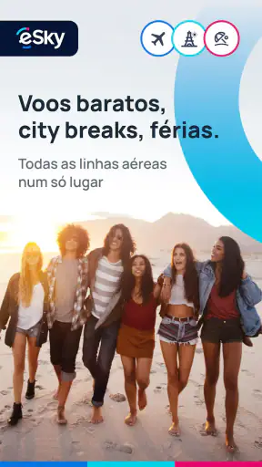 eSky - Voos, Ofertas screenshot