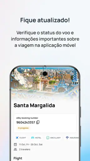 eSky - Voos, Ofertas screenshot