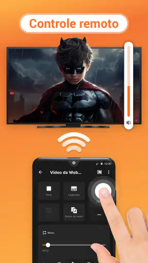 Espelhar celular na TV - XCast screenshot
