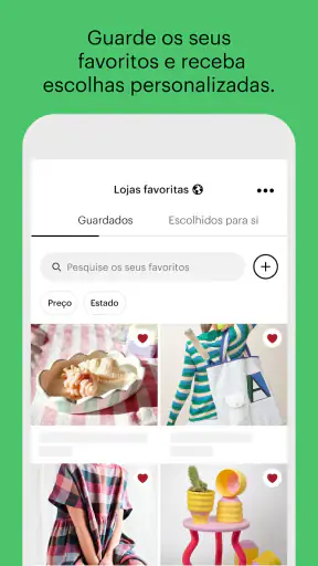 Etsy: artigos criativos únicos screenshot
