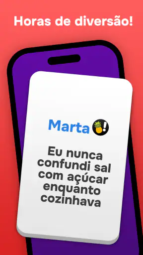 Eu Nunca: Jogo de Perguntas screenshot