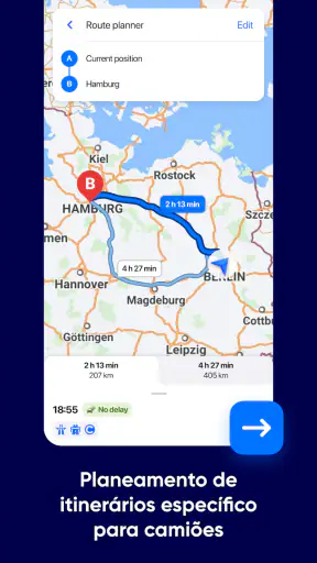 Eurowag Navigation - Truck GPS screenshot