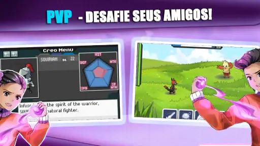 EvoCreo: Jogo de monstros screenshot