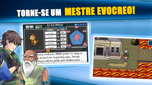EvoCreo: Jogo de monstros screenshot