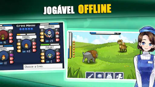 EvoCreo: Jogo de monstros screenshot