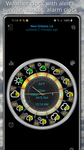 eWeather HDF: clima e alertas screenshot