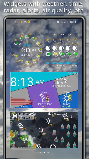 eWeather HDF: clima e alertas screenshot