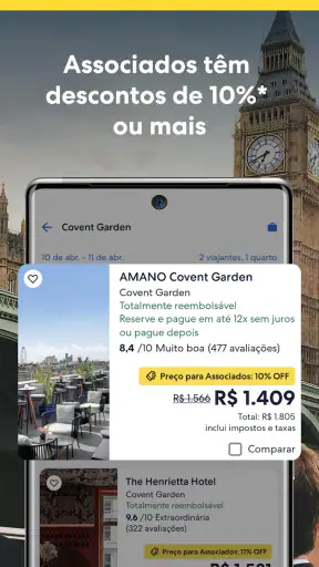 Expedia: viagem, hotel, voo screenshot