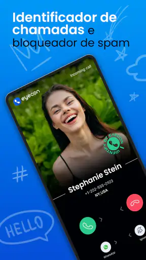 Eyecon Caller ID bloquear spam screenshot