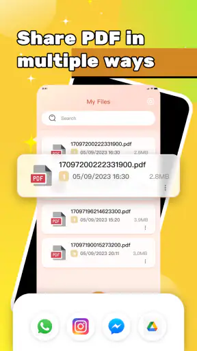 EZ PDF - Imagem, texto e PDF screenshot