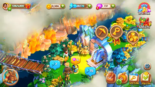 Fablewood: Ilha de Aventura screenshot