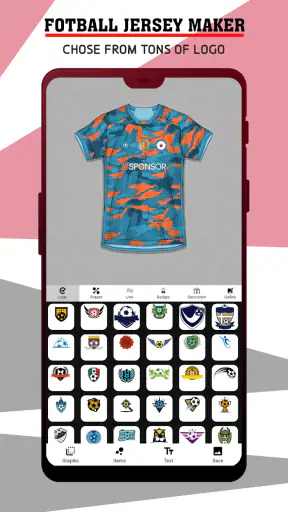 Fabricante de camisas futebol screenshot