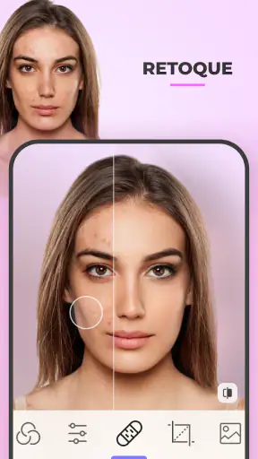 FaceApp: Editor facial screenshot