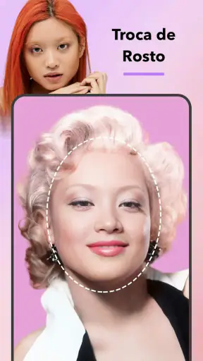 FacePic Editor de Face, Cabelo screenshot