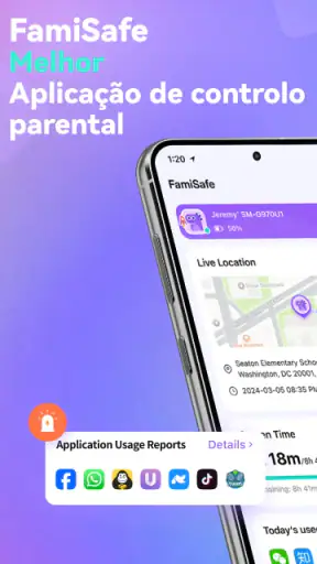 FamiSafe: AI Controle Parental screenshot