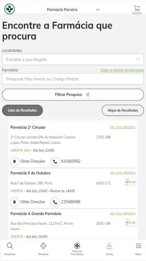 Farmácias Portuguesas screenshot