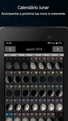Fases da Lua screenshot
