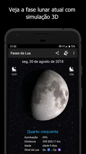 Fases da Lua Pro screenshot