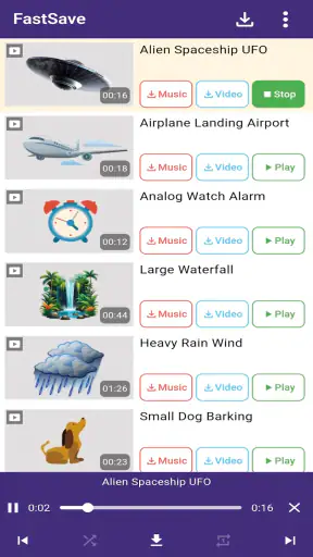 FastSave: Baixar Música, Vídeo screenshot
