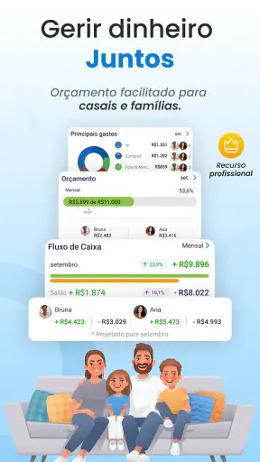 Faturas, Orçamento e despesas screenshot