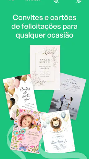 Fazer Convite Personalizado screenshot