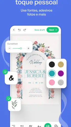 Fazer Convite Personalizado screenshot