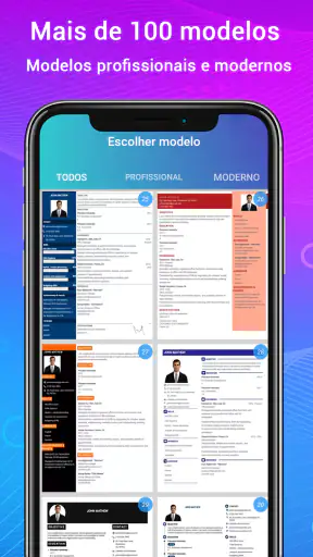Fazer Currículo, CV em PDF screenshot