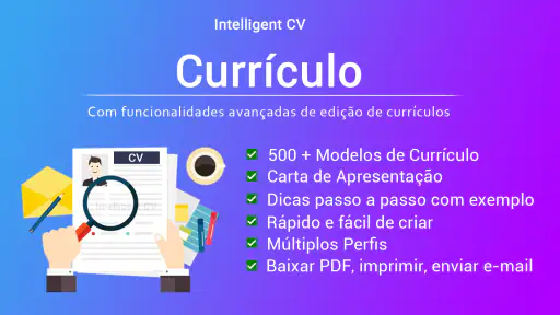 Fazer Currículo, CV em PDF screenshot