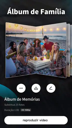 Fazer videos com musica e foto screenshot