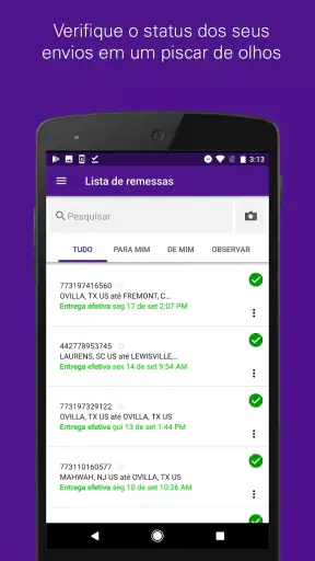 FedEx Mobile screenshot